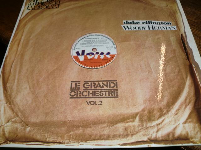 Duke Ellington /Woody Herman  V-disc Fonit  LP Italy 1981 , Cd's en Dvd's, Ophalen of Verzenden, Zo goed als nieuw, 1940 tot 1960