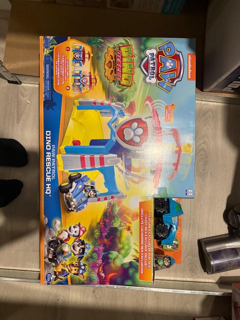 Nieuw in doos Paw Patrol Dino rescue, Ophalen of Verzenden, Nieuw