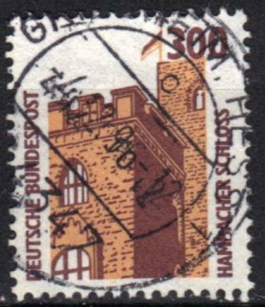 Duitsland Bundespost 1988 - Yvert 1180 - Curiositeiten (ST), Verzenden, BRD, Gestempeld