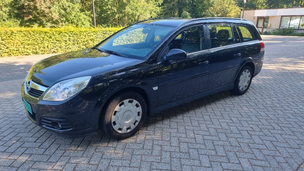Opel Vectra 1.6 16V St.wgn 2008 Leder Temptation Apk 02-2027, Voorwielaandrijving, 1370 kg, 4 cilinders, Leder en Stof