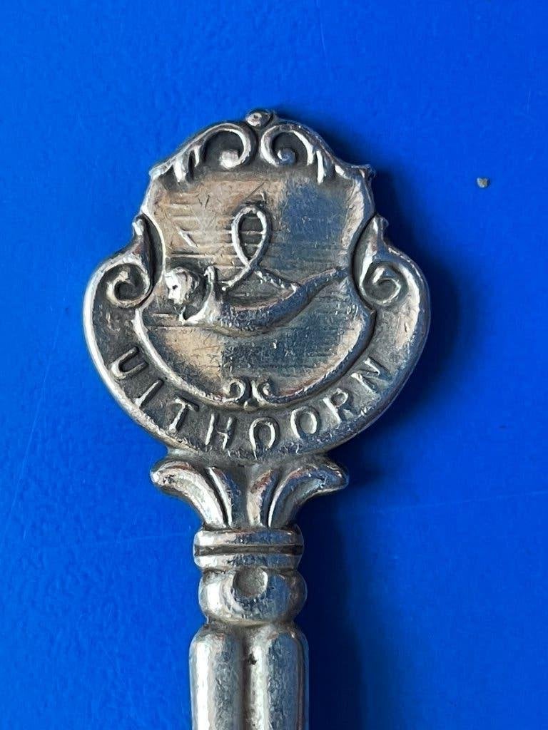 oud verzilverd theelepeltje Uithoorn, Ophalen of Verzenden