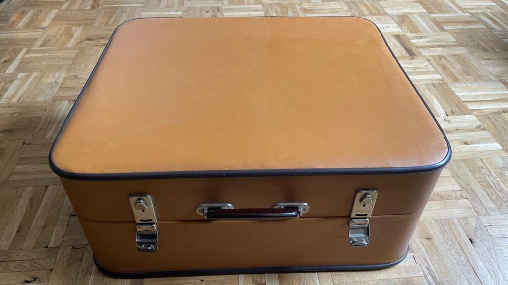 Parrot accordeon 80‑bas, 3‑korig incl koffer en riemen., Muziek en Instrumenten, Accordeons, Ophalen, Gebruikt, 80-bas