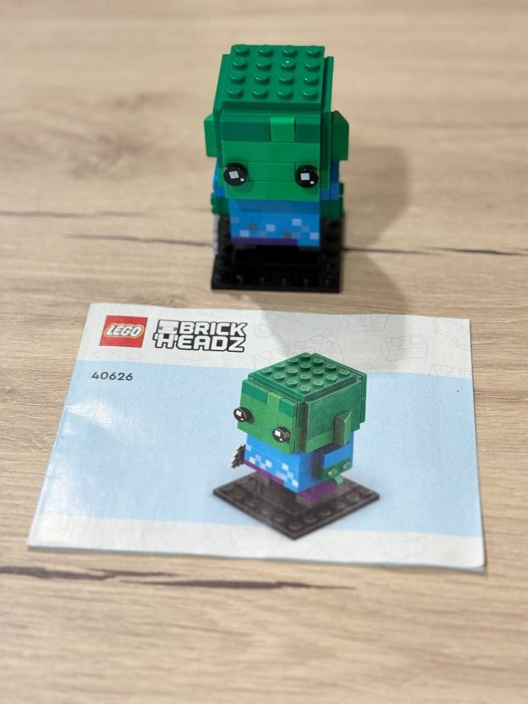 Lego 40626 BrickHeadz Minecraft Zombie, Minecraft, Lego, Inclusief instructies, Ophalen of Verzenden