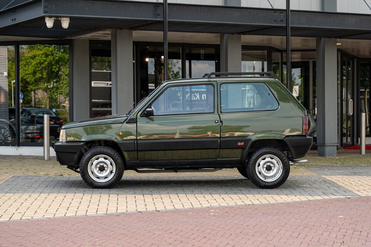 Fiat Panda 1000 I.E. KAT. 4X4 (bj 1988), Auto's, Lederen bekleding, Gebruikt, Leder, Handgeschakeld