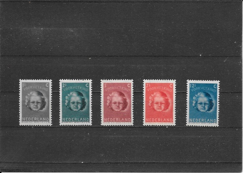 Nederland kinderzegels, Ophalen of Verzenden, Na 1940, Postfris