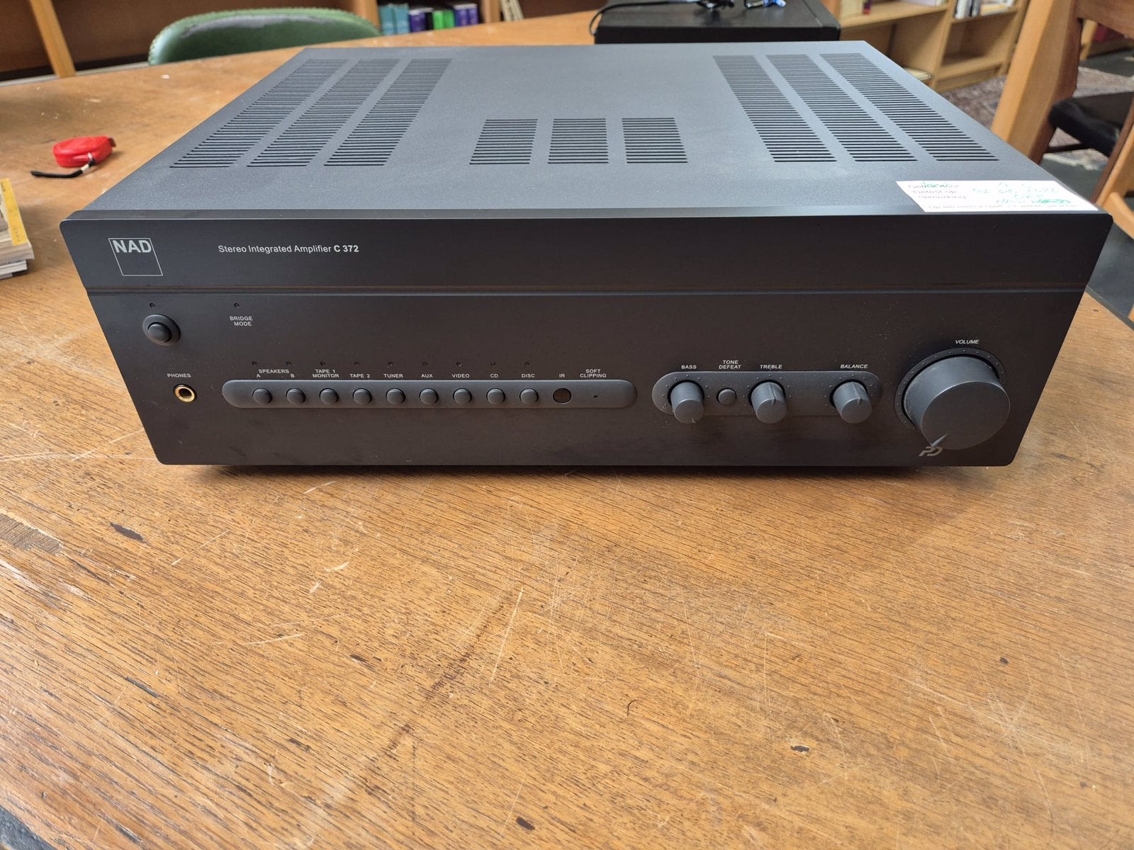 NAD - Stereo Intergrated Amplifier C372 zgan, Ophalen of Verzenden, Zo goed als nieuw, Overige merken