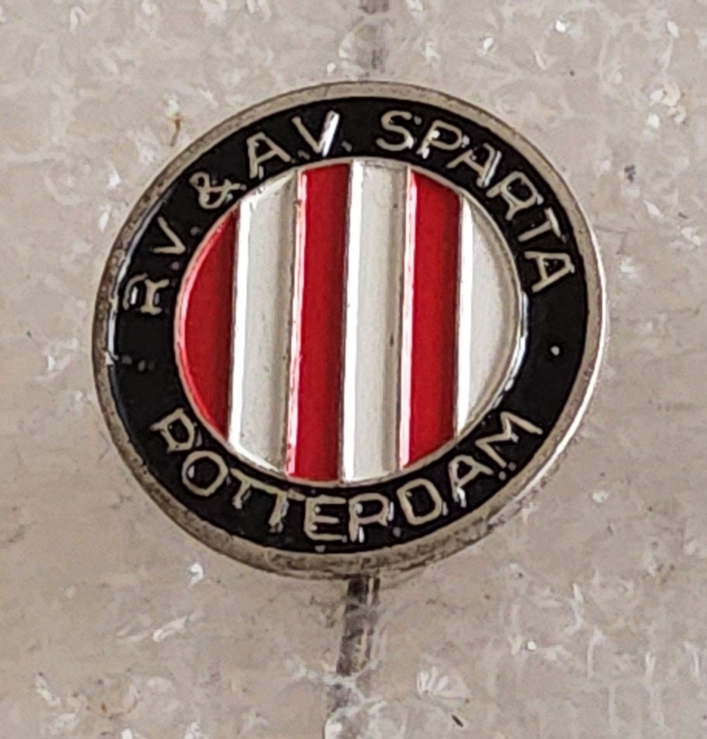 Vintage Sparta Rotterdam Speldje - Voetbalclub, Ophalen of Verzenden, Gebruikt, Overige onderwerpen, Speldje of Pin