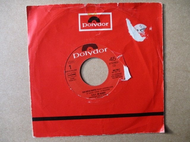 s0614 vof de kunst - een kopje koffie 2, Ophalen, Gebruikt, 7 inch, Overige genres