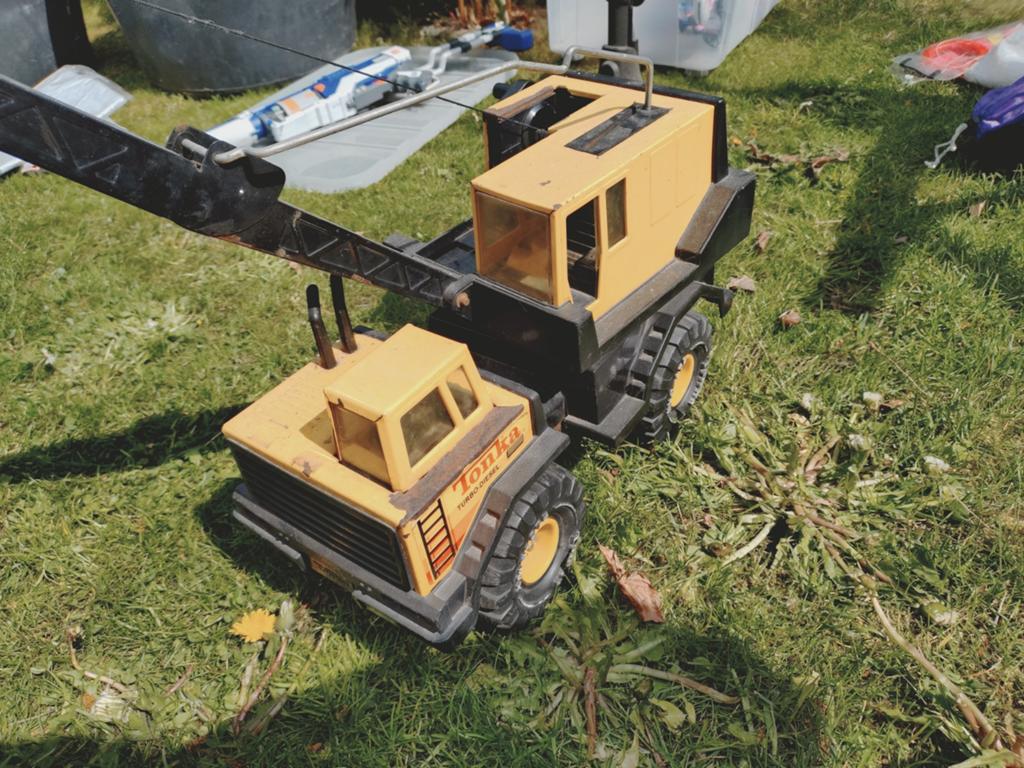 Tonka Kraan - Klassiek Speelgoed met Karakter, Ophalen of Verzenden