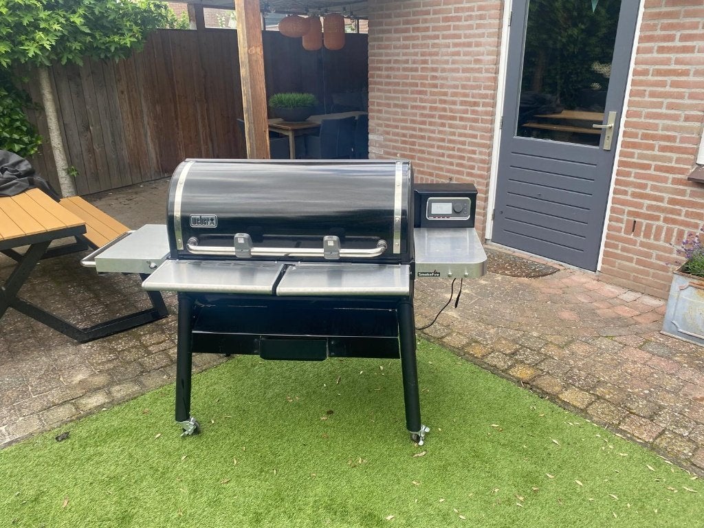 Weber Smokefire EX6 (Pelletbarbecue), Ophalen, Gebruikt, Gas, Weber