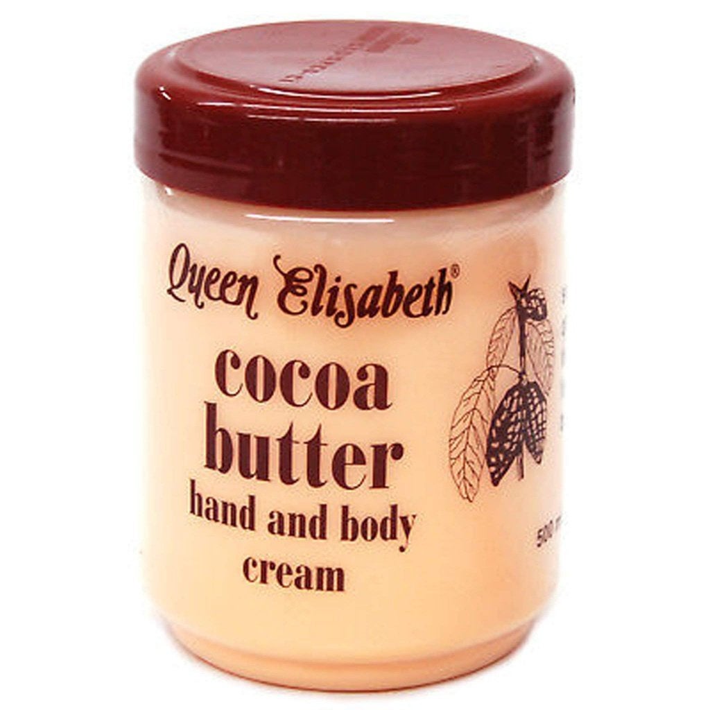 Queen Elisabeth Cocoa Butter Hand and Body Cream 500 ml, Verzenden, Nieuw, Bodylotion, Crème of Olie