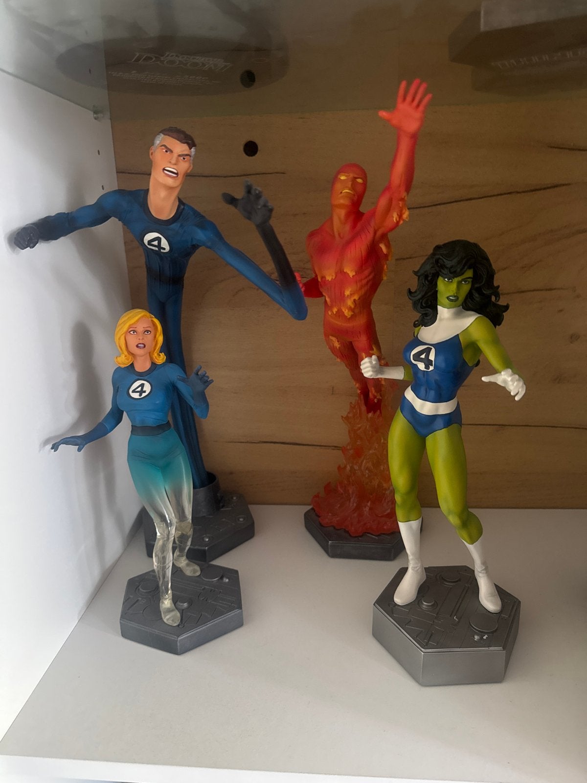 Fantastic Four Beeldjes Set - Bowen Designs Limited Edition, Verzamelen, Ophalen of Verzenden, Zo goed als nieuw