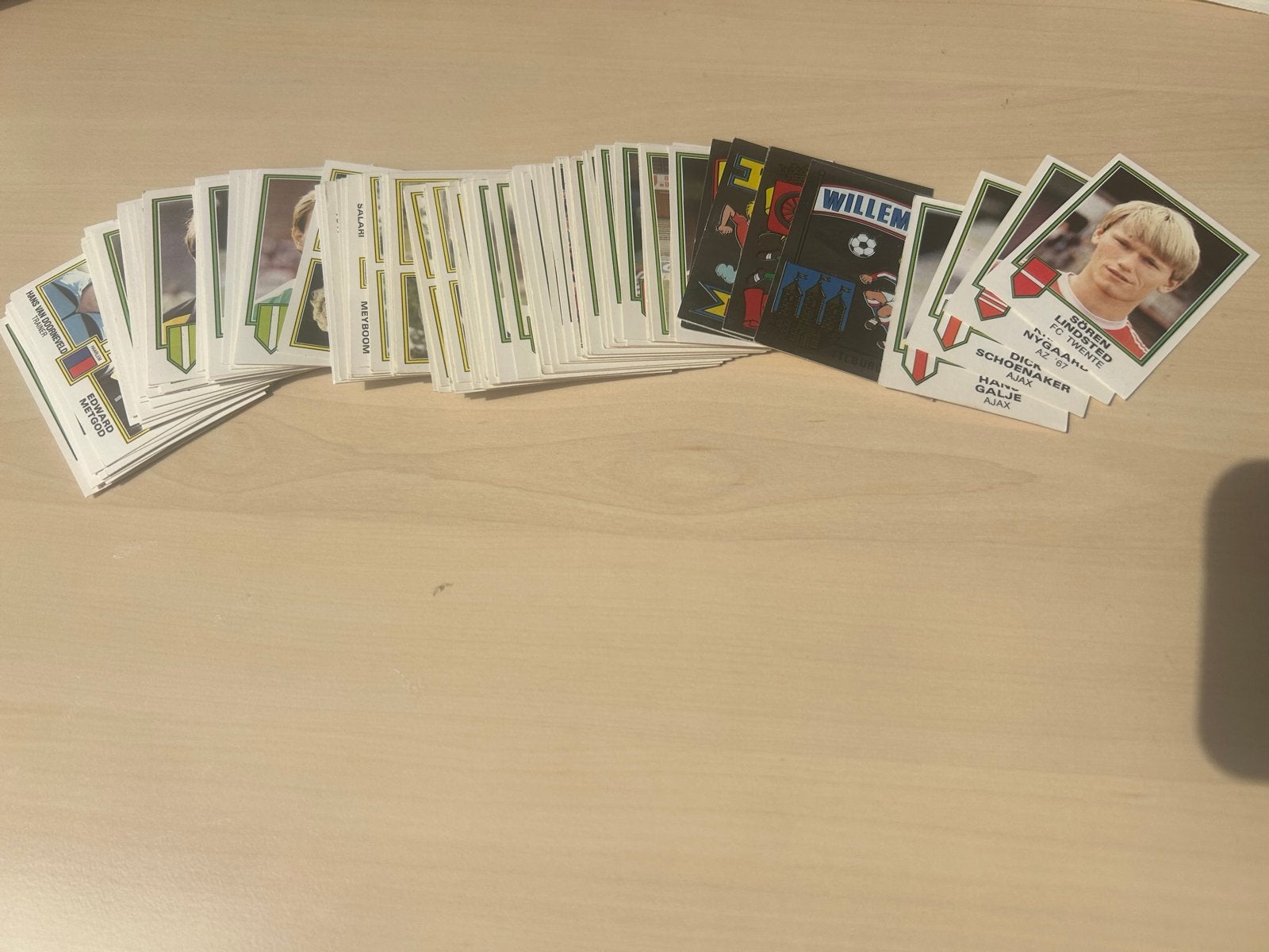 115 Panini Voetbal 81 stickers - Vintage voetbalcollectie, Verzamelen, Ophalen of Verzenden, Zo goed als nieuw, Sport
