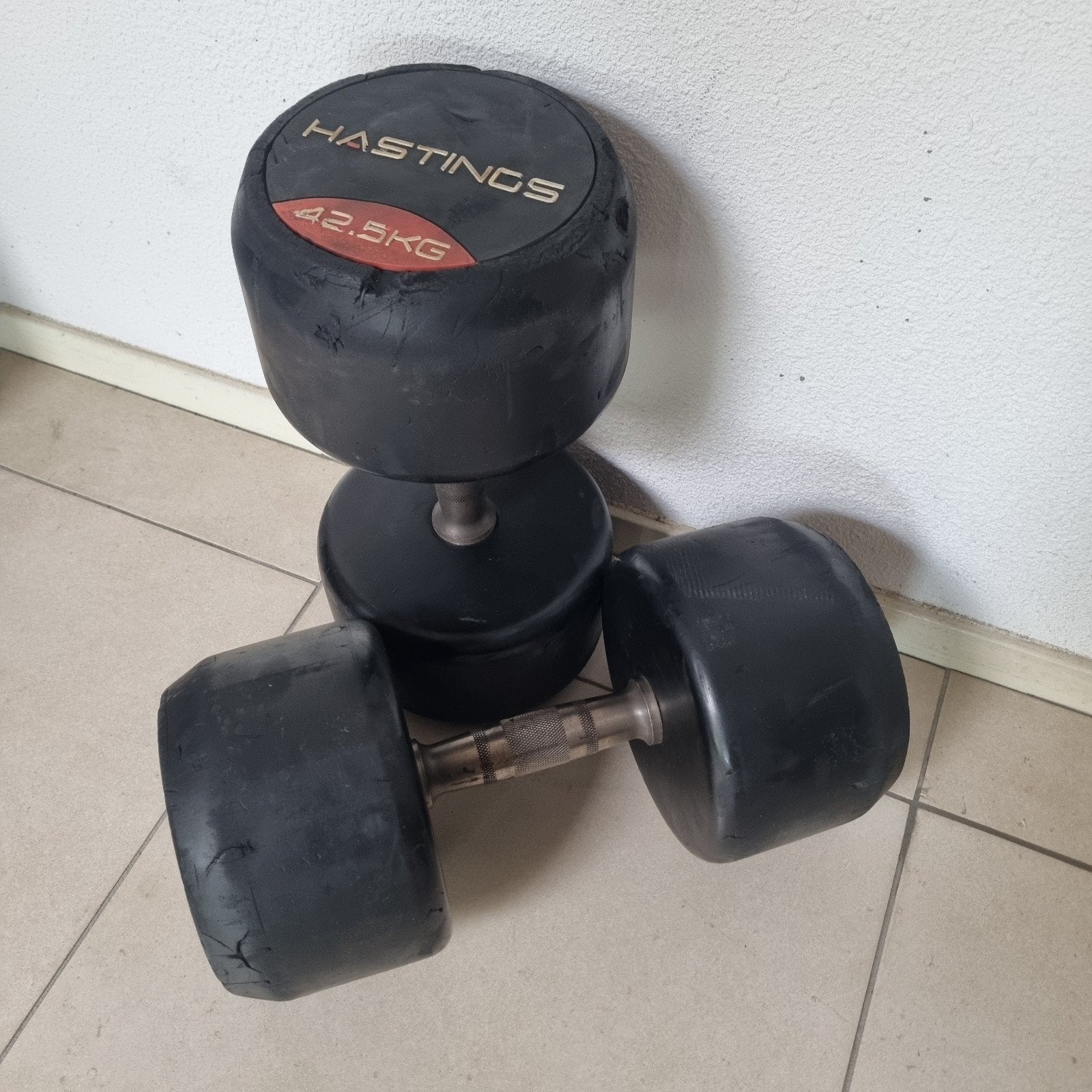 Hastings 42,5kg, Ophalen, Gebruikt, Benen, Dumbbell