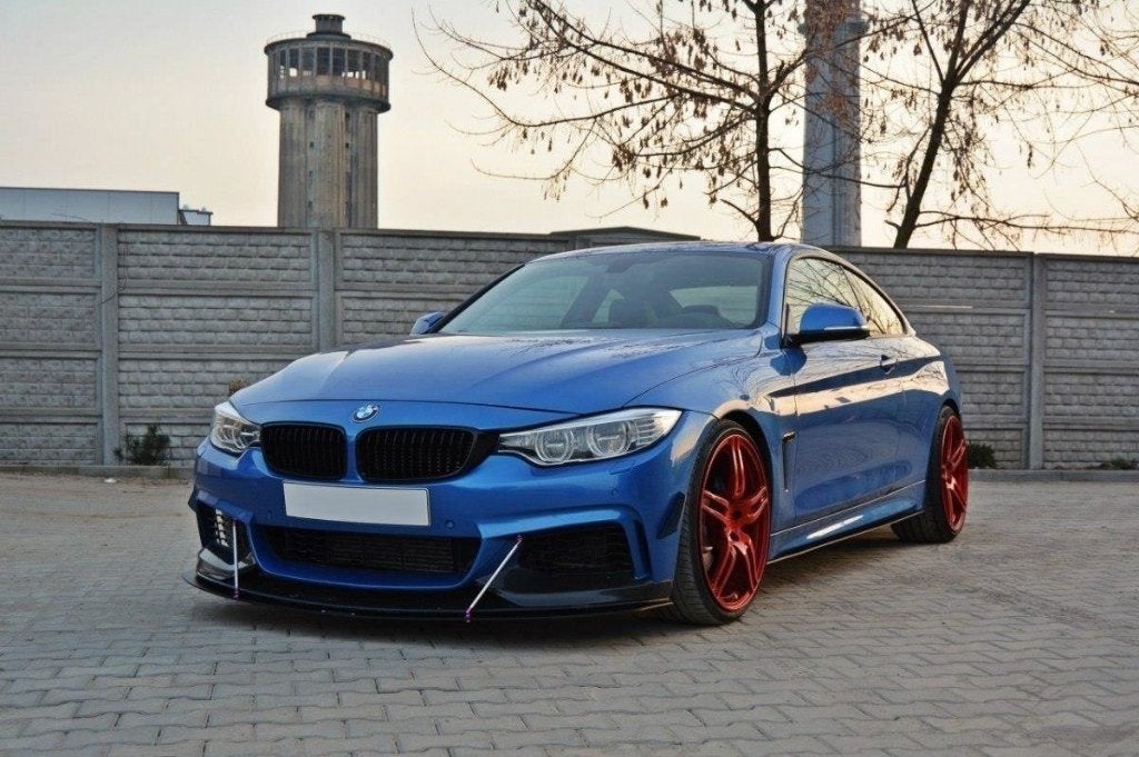 Voorlip diffuser skirt achterlip spoiler BMW 4-serie F32 13+