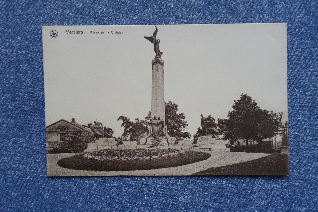 Verviers. Place de la Victoire, Ophalen of Verzenden, 1920 tot 1940, Ongelopen, Luik