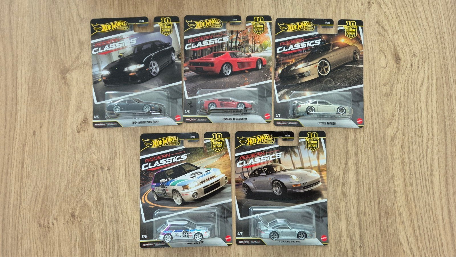 Hot Wheels Premium Modern Classics set van 5, Ophalen of Verzenden, Nieuw, Auto