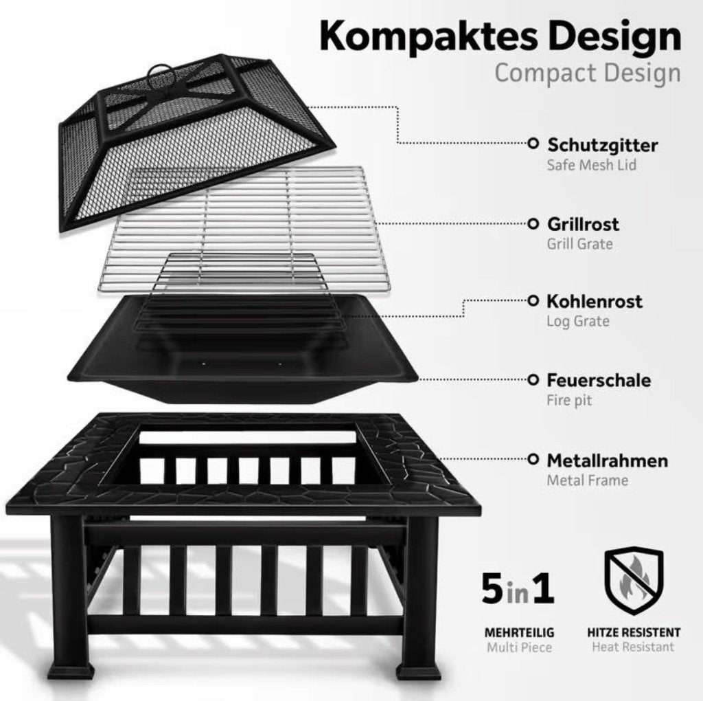 Vuurtafel, Ophalen, Gebruikt