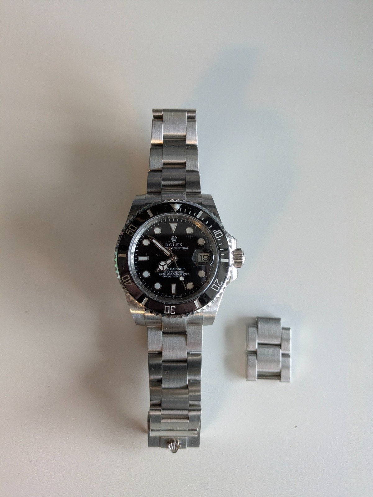 Rolex Submariner, Ophalen, Nieuw, Staal, Rolex