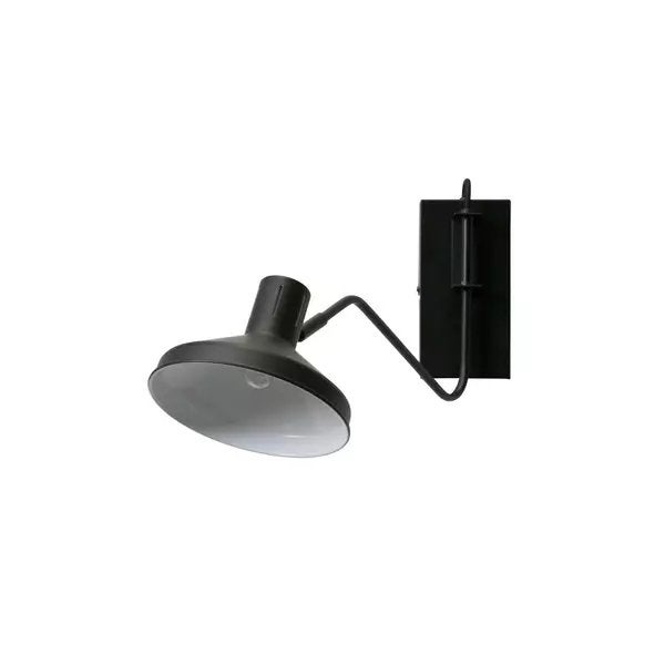 Nieuw! WOOOD Exclusive Niek Wandlamp Metaal Zwart, Huis en Inrichting, Lampen | Wandlampen, Ophalen of Verzenden, Nieuw, Metaal