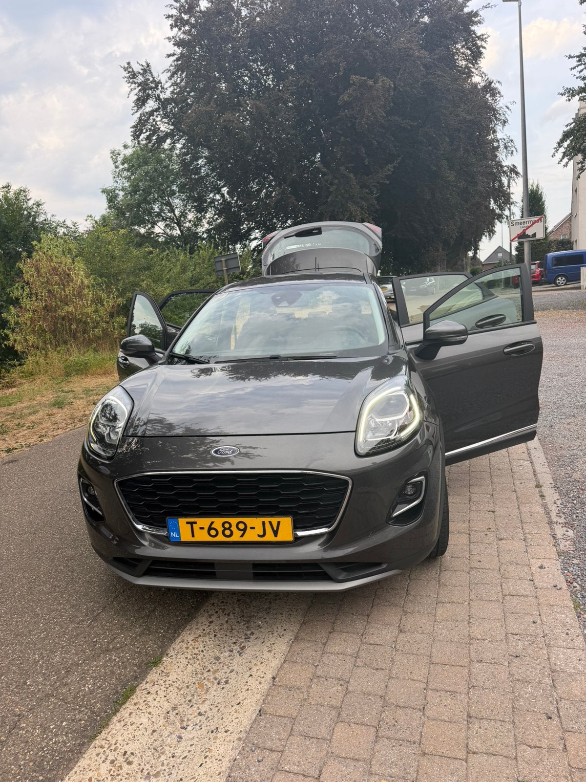 Ford Puma 1.0i Ecoboost Hybrid 125pk 2020 Grijs, Voorwielaandrijving, Stof, Puma, Euro 6