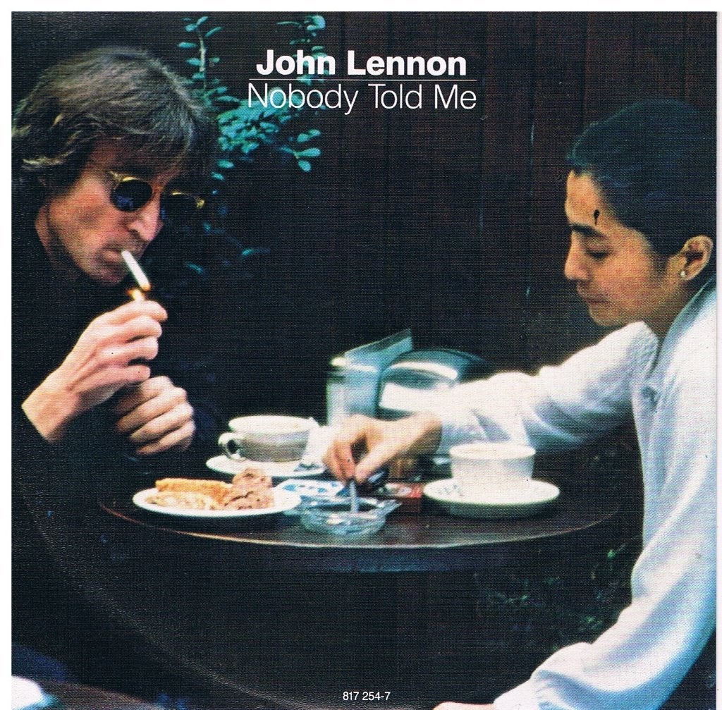 John Lennon   Nobody told me, Ophalen of Verzenden, Gebruikt, Pop
