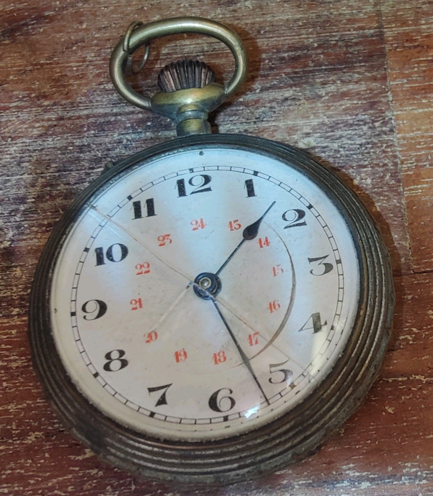 Frans zilveren zakhorloge, Ophalen of Verzenden