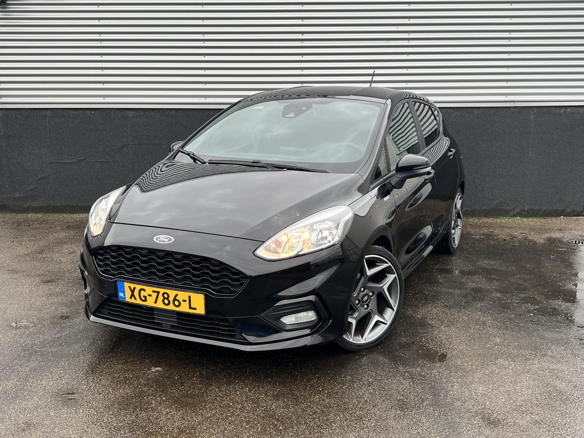 Ford Fiesta 1.0 EcoBoost Titanium ST-Line Navigatie, LMV, Pr, Auto's, Voorwielaandrijving, Dealer onderhouden, Gebruikt, Euro 6