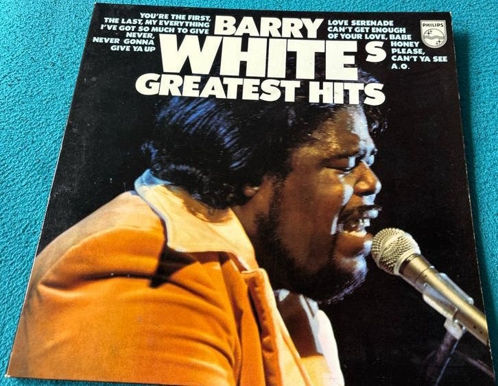 Barry White - Greatest Hits LP (Philips, 1975), Cd's en Dvd's, Vinyl | Pop, LP, Gebruikt, Pop, Ophalen of Verzenden