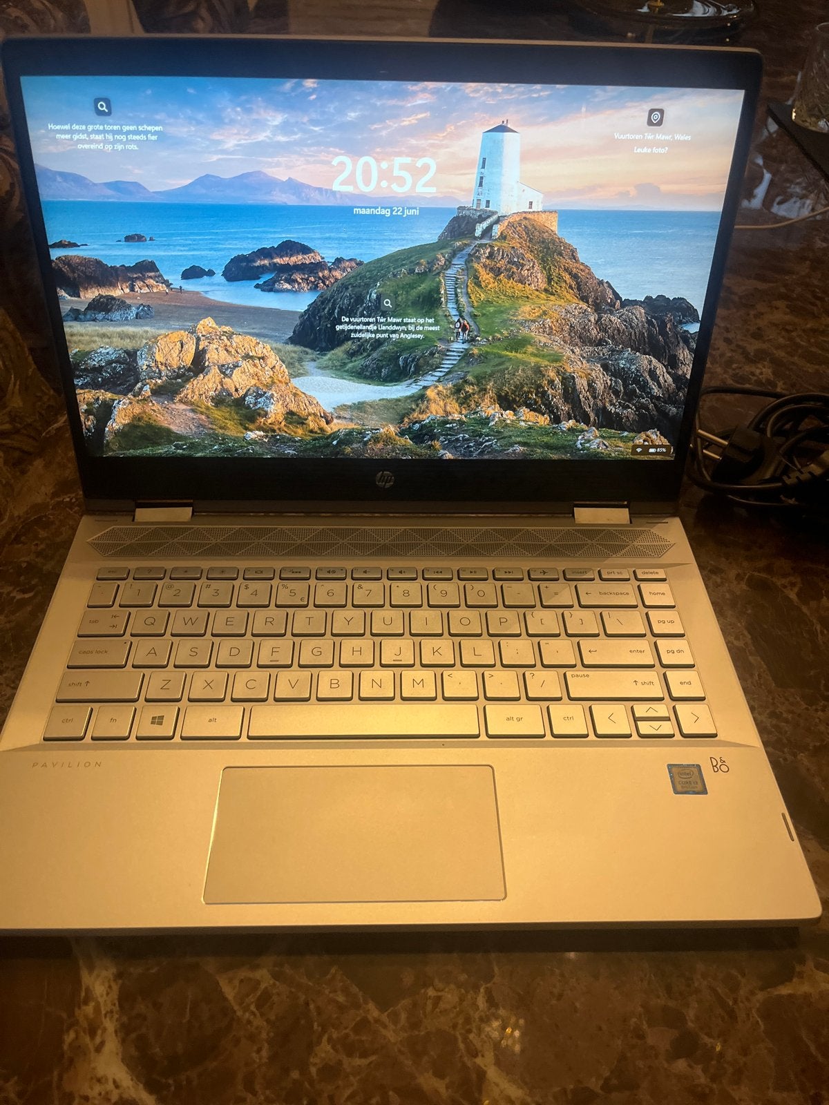 HP Pavilion x360 14-dw1000 convertible laptop Windows 11, Computers en Software, Windows Laptops, Qwerty, 8 GB, Ophalen of Verzenden