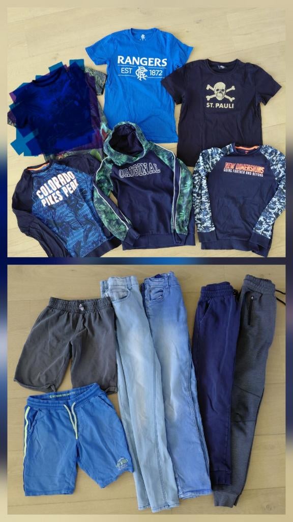 Kledingpakket Jongen Maat 158/164 - Shirts, Truien, Broeken, Ophalen of Verzenden, Gebruikt, Maat 158