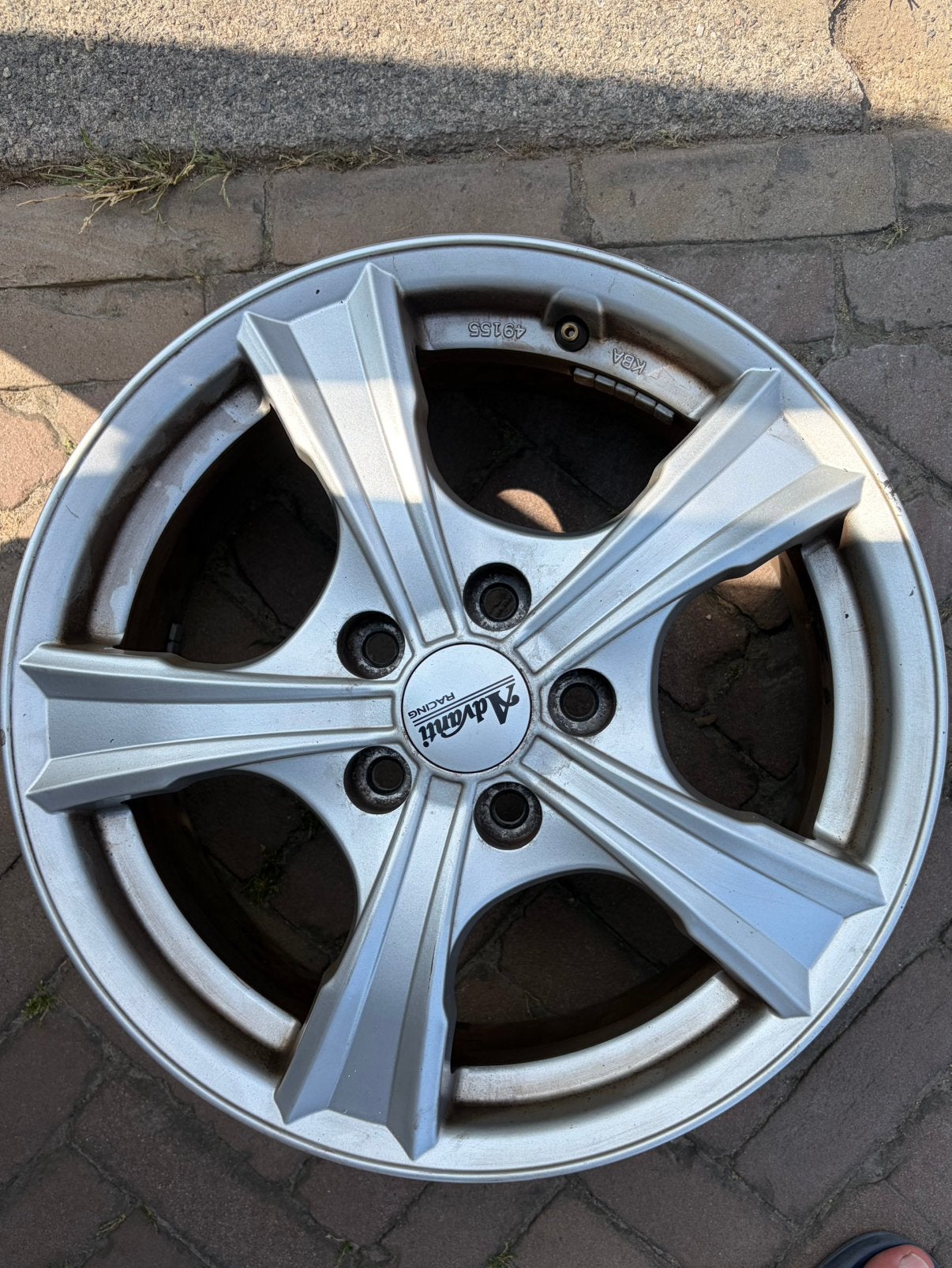 4 16 inch lichtmetalen velgen - Advanti Racing 5x108, Auto-onderdelen, Banden en Velgen, Ophalen, Gebruikt, Velg(en), 16 inch