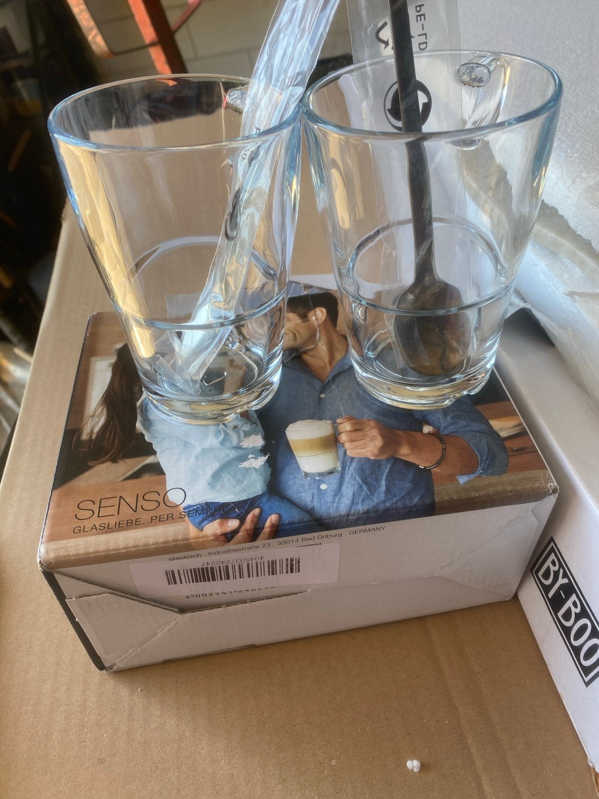 Nieuwe Senso glazen voor latte macchiato of thee, Onbekend, Nieuw, Ophalen of Verzenden, Onbekend