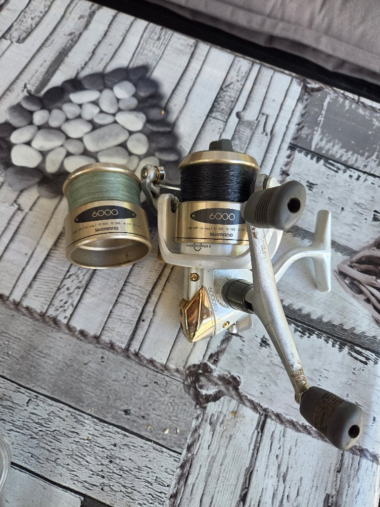 Shimano stradic 6000, Ophalen of Verzenden, Gebruikt, Molen
