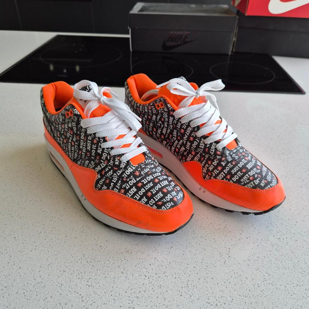 "Just do it" Nike air max one 1 maat 44,5., Nike air max, Overige kleuren, Ophalen of Verzenden, Sneakers of Gympen