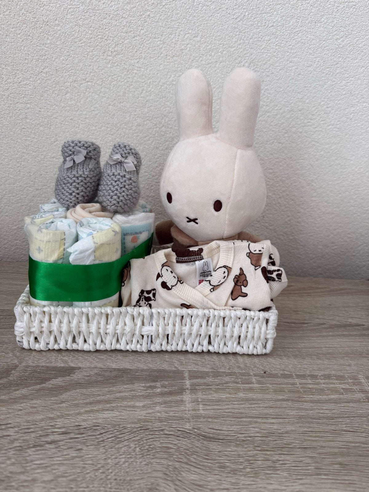 Kraamcadeau Mandje: Nijntje, Luiercake & Rompertje, Kinderen en Baby's, Ophalen, Nieuw, Kraamcadeau