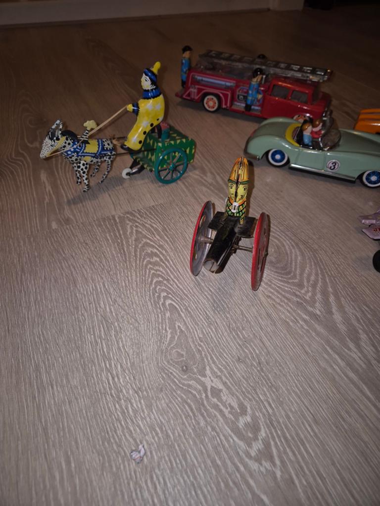 Kleine verzameling - Blikken speelgoed, Antiek en Kunst, Ophalen of Verzenden