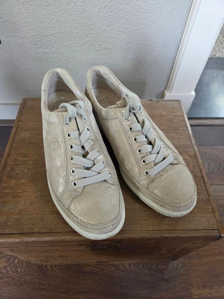 Gabor dames sneakers. Mt 36 zandkleur., Ophalen of Verzenden, Zo goed als nieuw, Beige, Sneakers of Gympen