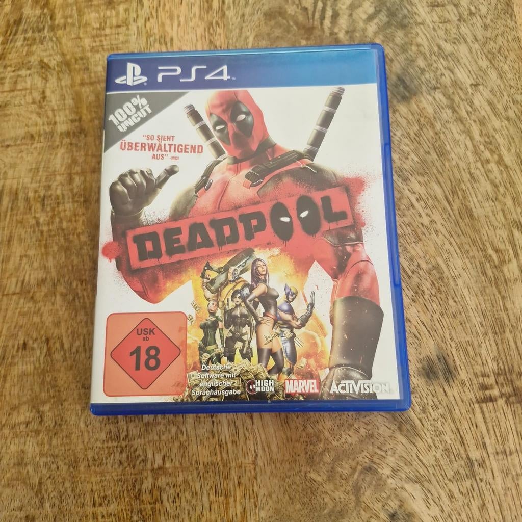 Deadpool PS4 - Collector's Item - 100% Uncut, Avontuur en Actie, Vanaf 18 jaar, 1 speler, Ophalen of Verzenden