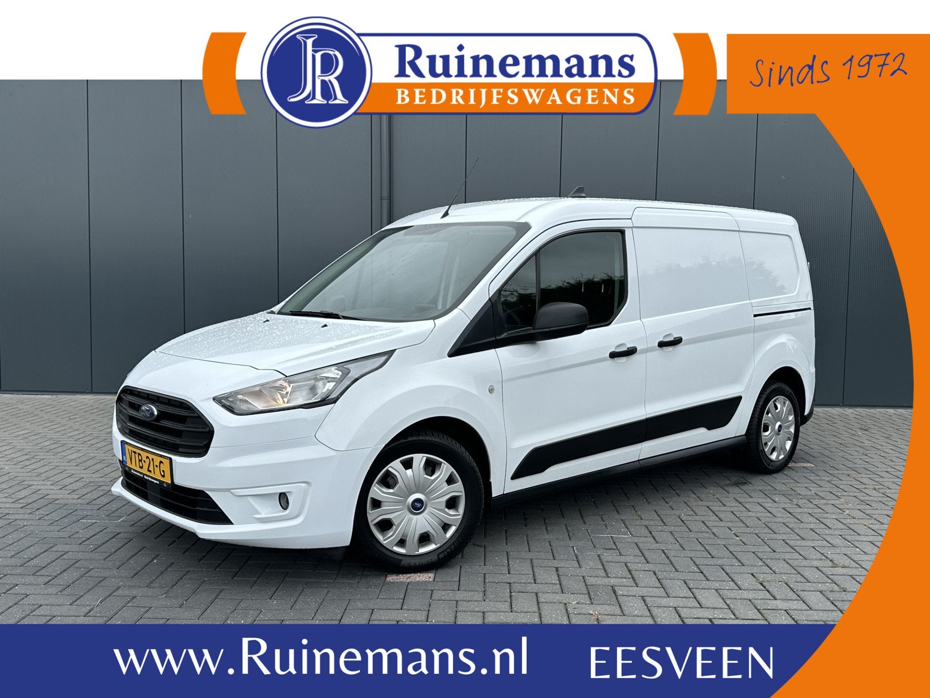 Ford Transit Connect 1.5 EcoBlue 100 PK / L2H1 / 2x SCHUIFDE, Voorwielaandrijving, 1390 kg, 101 pk, Gebruikt