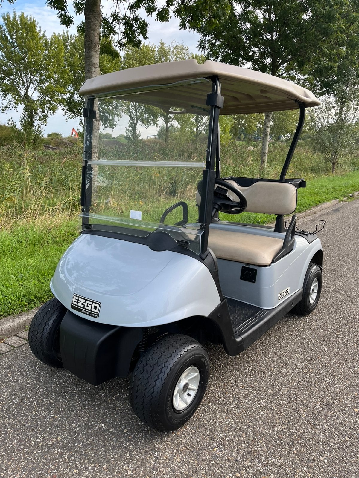 Electrische golfkar met splinternieuwe accupakket, Ophalen of Verzenden, Zo goed als nieuw, Golfkar