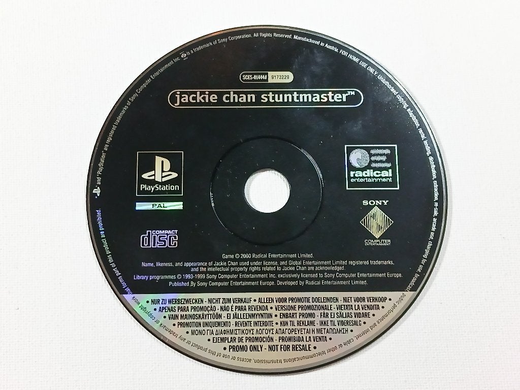 Jackie Chan Stuntmaster - PlayStation - PSX - PAL - Demo, Sony Interactive Entertainment Network Europe Limited, Verzenden, Overige genres