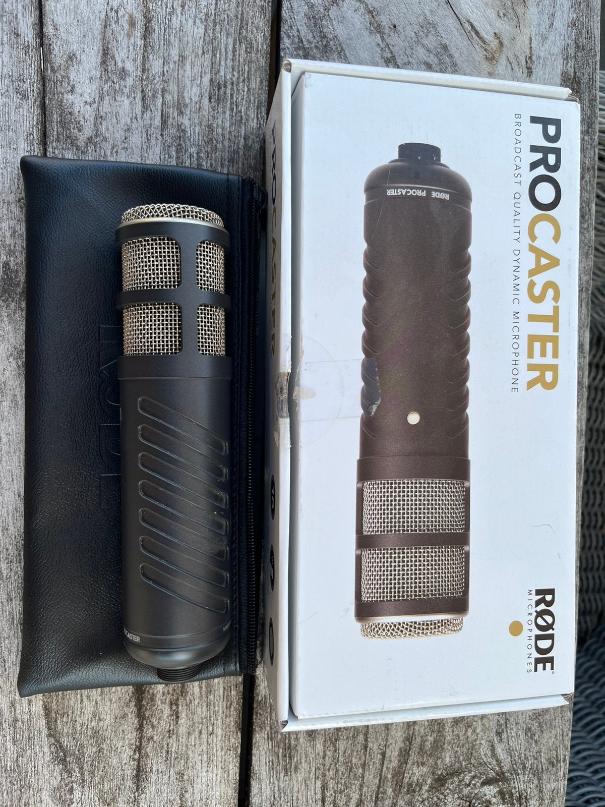 Rode procaster in nieuwstaat compleet, Muziek en Instrumenten, Microfoons, Ophalen of Verzenden, Zo goed als nieuw, Studiomicrofoon