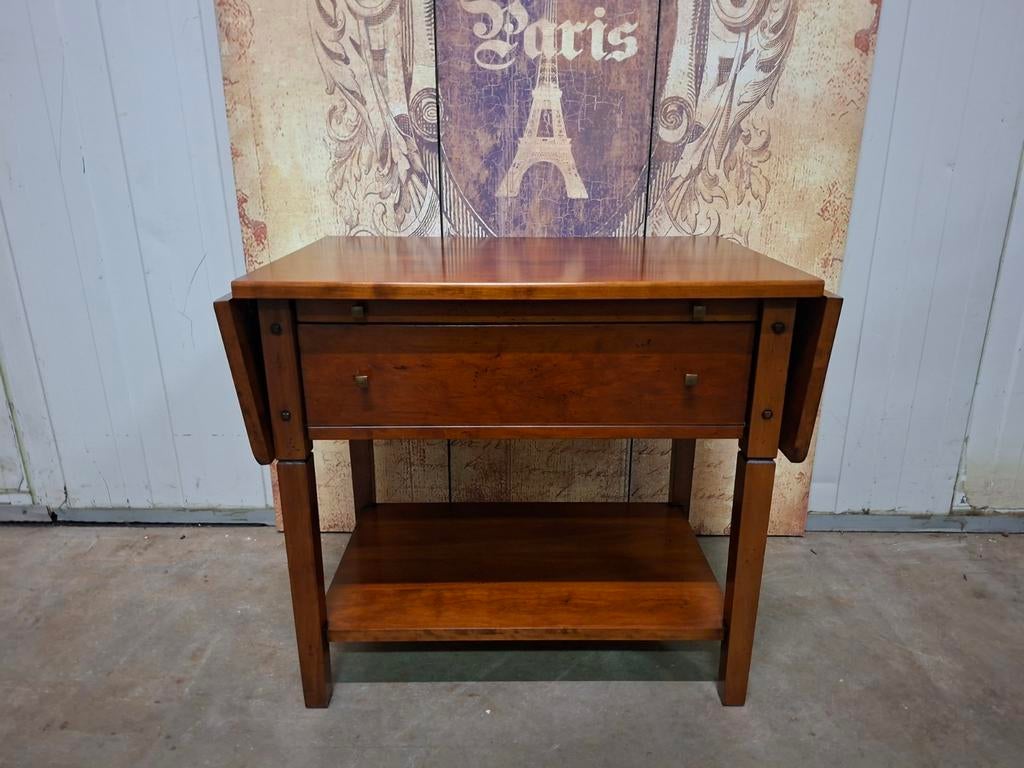 Klassiek kersen hangoor bijzettafel, salontafel, sidetable