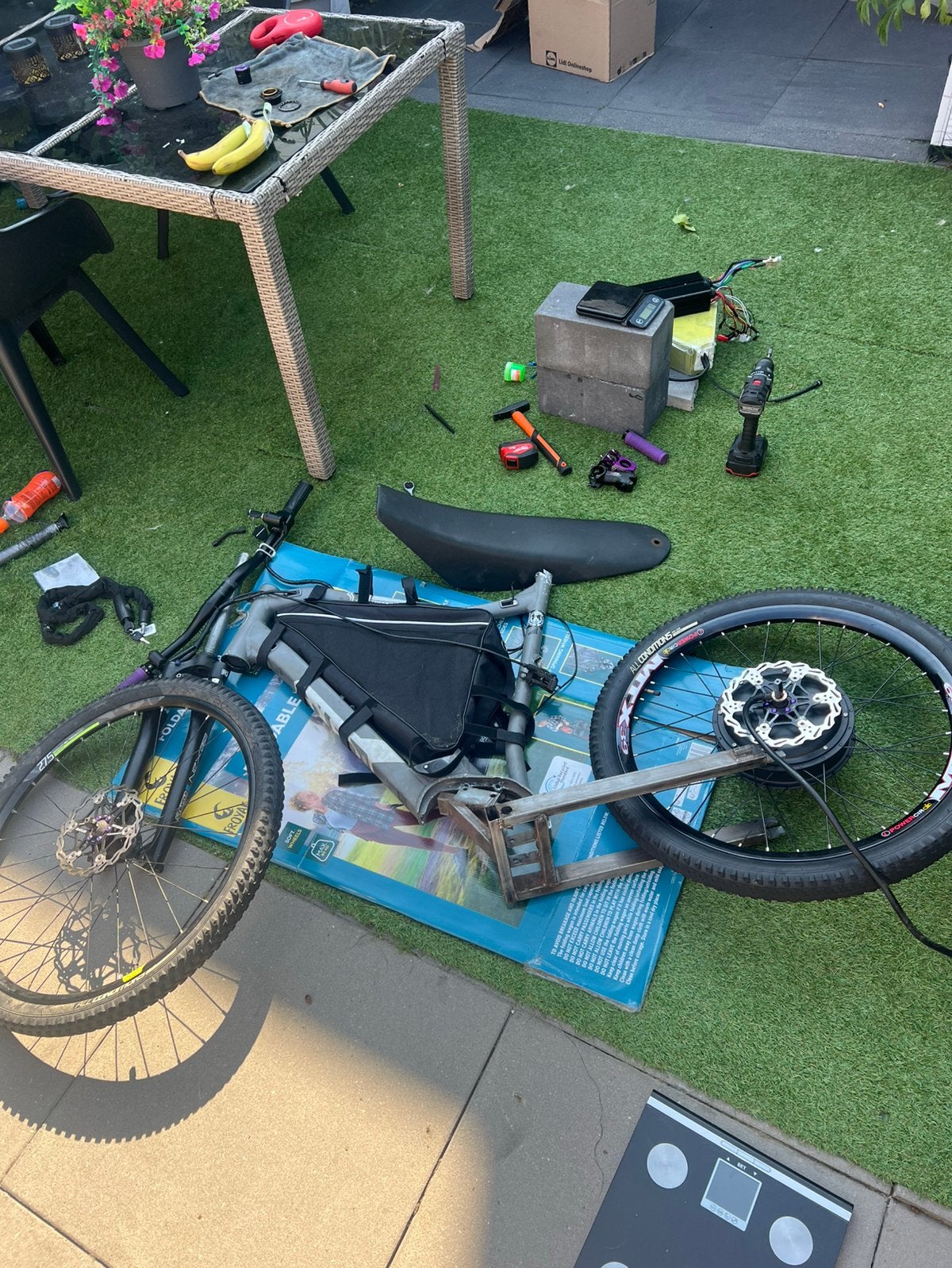 Conversion kit onderdelen, Fietsen en Brommers, Hardtail, Heren, Ophalen of Verzenden, Zo goed als nieuw