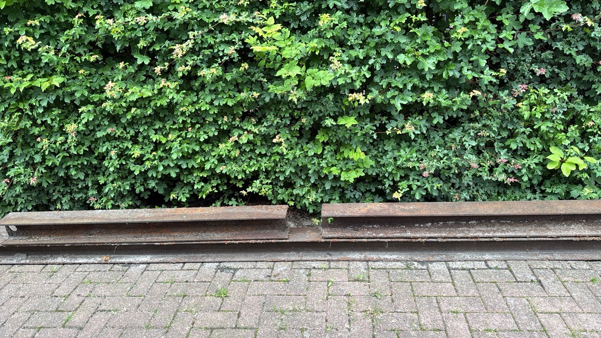 3 ijzeren balken, Ophalen of Verzenden, Gebruikt