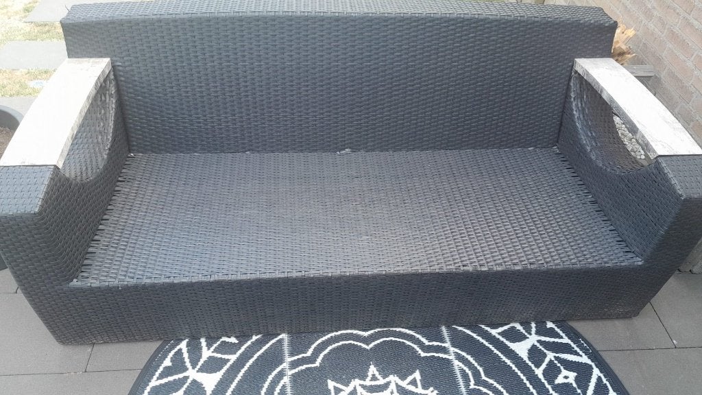 Lounge set bois le duc, Tuin en Terras, Tuinsets en Loungesets, Ophalen, 4 zitplaatsen, Kunststof, Gebruikt