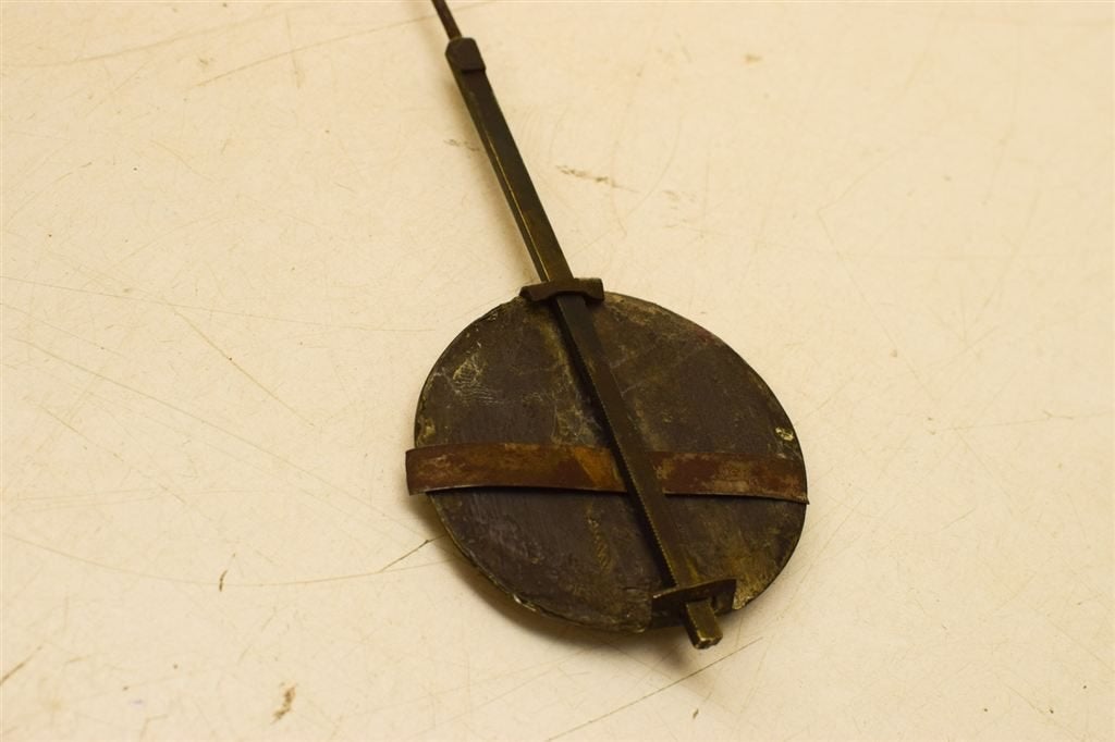 Slinger van een friese staartklok 45639, Huis en Inrichting, Ophalen of Verzenden, Gebruikt, Wandklok