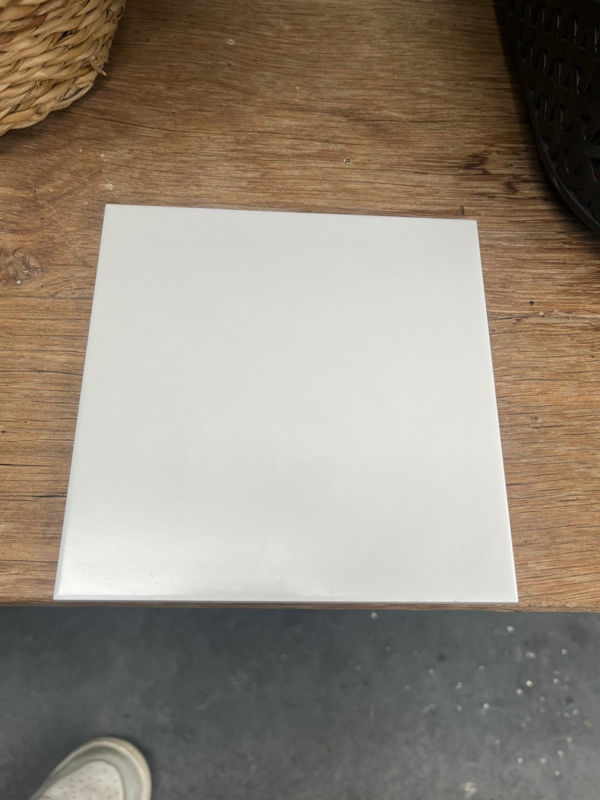 Mosa tegel 15x15 mat wit, Nieuw, Minder dan 20 cm, 10 m² of meer, Wandtegels