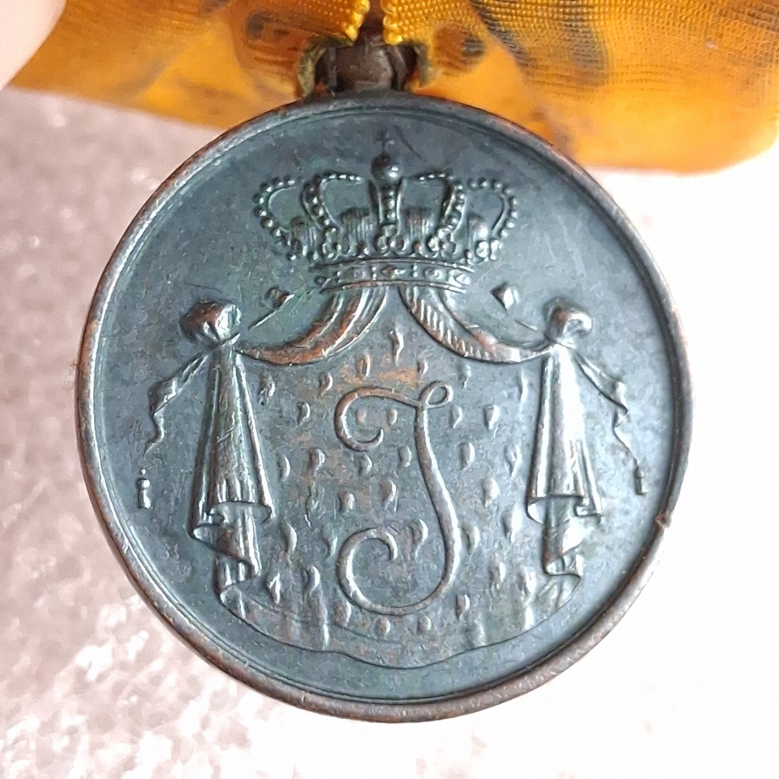 Militaire Onderscheiding Onderofficier 12 jr Trouwe Dienst, Verzenden, Landmacht, Nederland